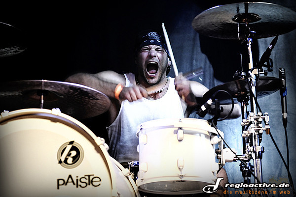 "Drumming for Passion": Gunnar Ritter, Schlagzeuger bei Blind, 2010