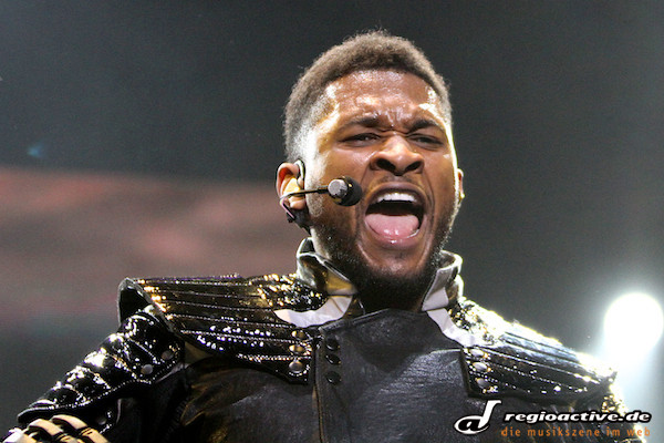 spektakuläre show des multitalents - Heiße Fotos: Usher live in der o2 World Hamburg 